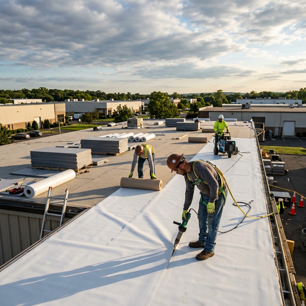 Commercial Roof Replacement in New Jersey: Our Complete Protection Plan