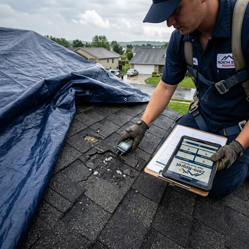 Central Pennsylvania Hail Damage: Why North Star Roofing Is Your Best Choice
