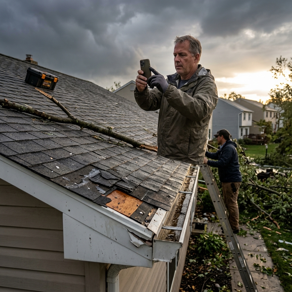 7 Best Steps to Get a Fast Storm Damage Roof Estimate for Insurance | North Star Roofing -