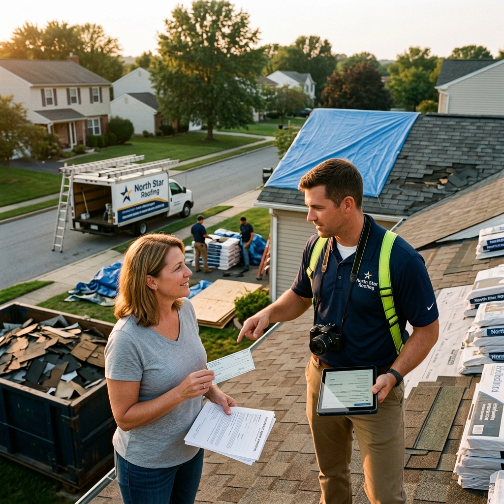 5 Critical Steps for Success with Your Storm Damage Insurance Claim | North Star Roofing -