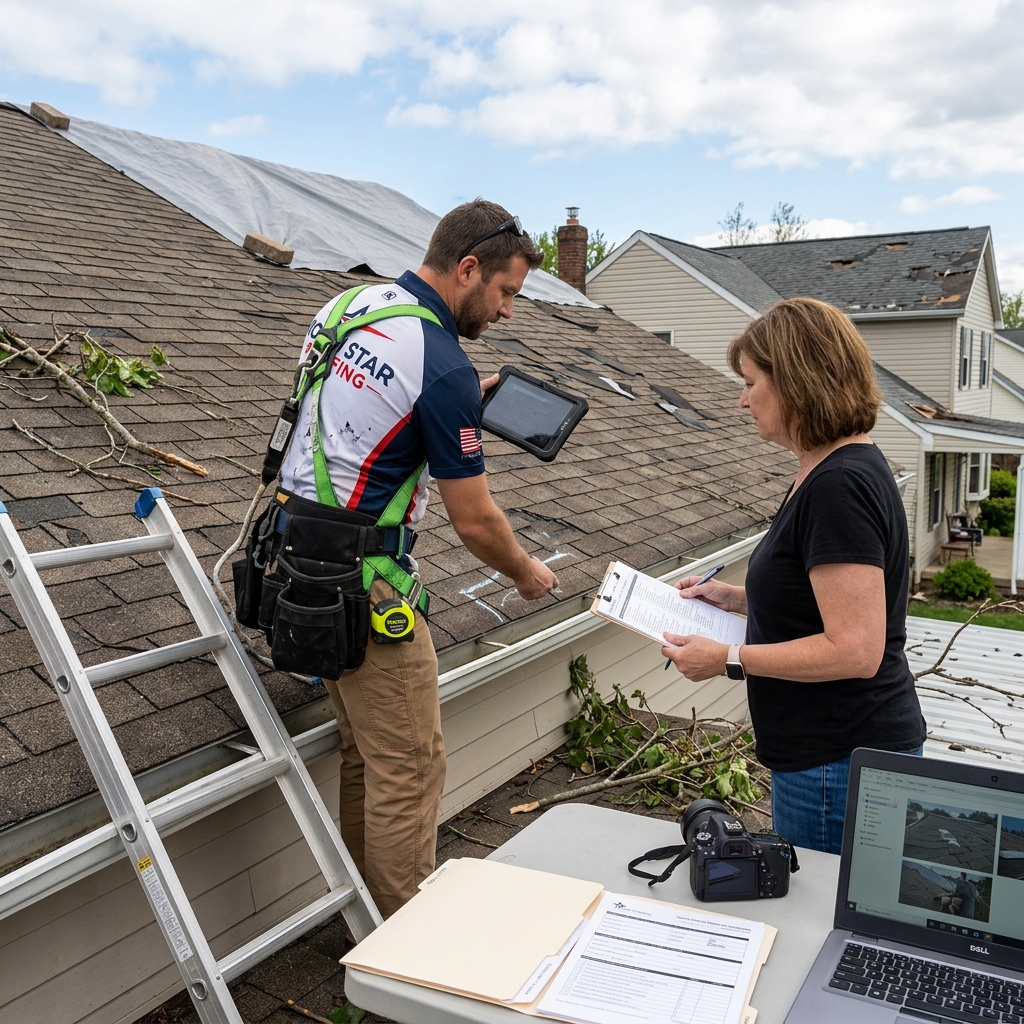 5 Critical Steps for Success with Your Storm Damage Insurance Claim | North Star Roofing -