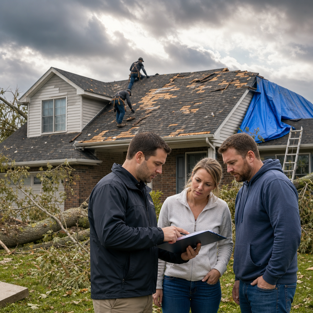 Storm Damage Insurance Assistance in Ambler: Our Complete Roof Recovery Solution | North Star Roofing -