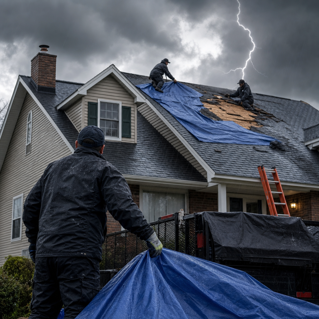 Seamless Roofing Insurance Claim Restoration Services Near Ambler PA | North Star Roofing -