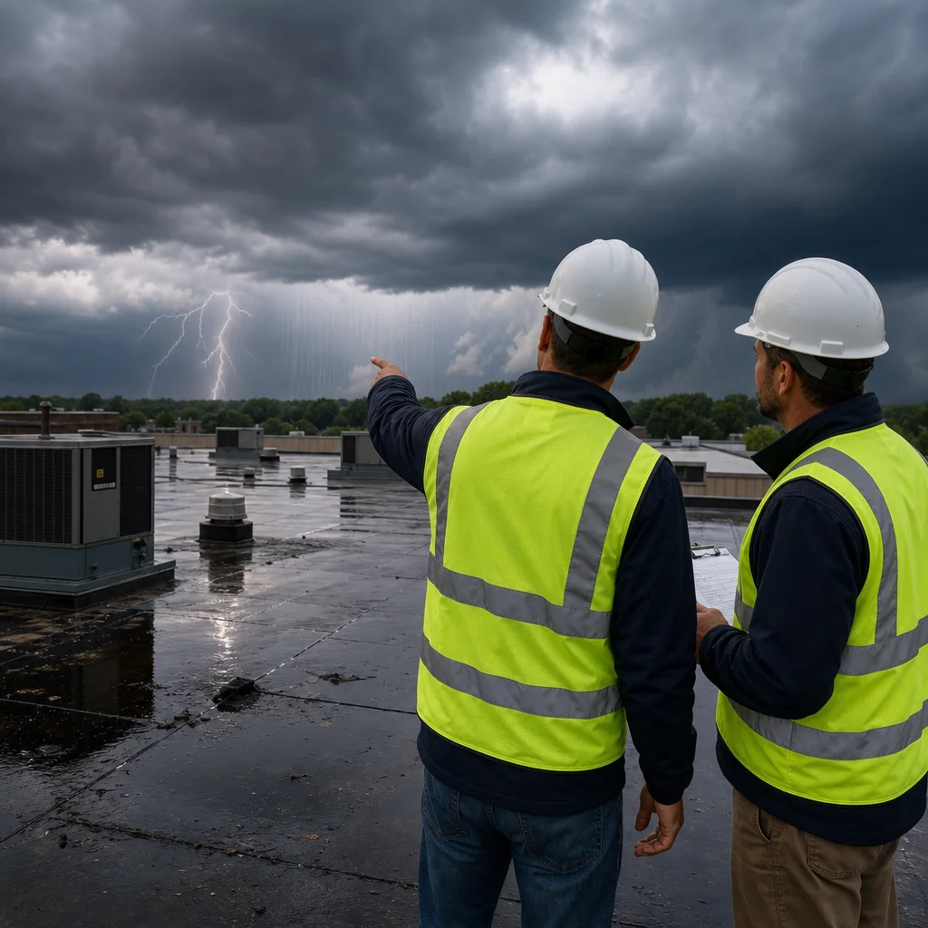 Commercial Roofing Services in Ambler PA: Expert Storm Damage Solutions | North Star Roofing -