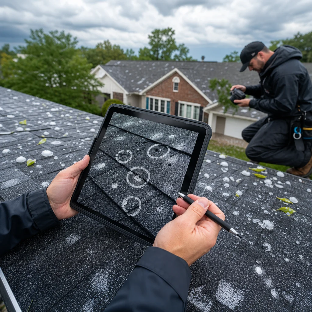 How to Document Hail Damage for Maximum Insurance Payouts in North Wales | North Star Roofing -