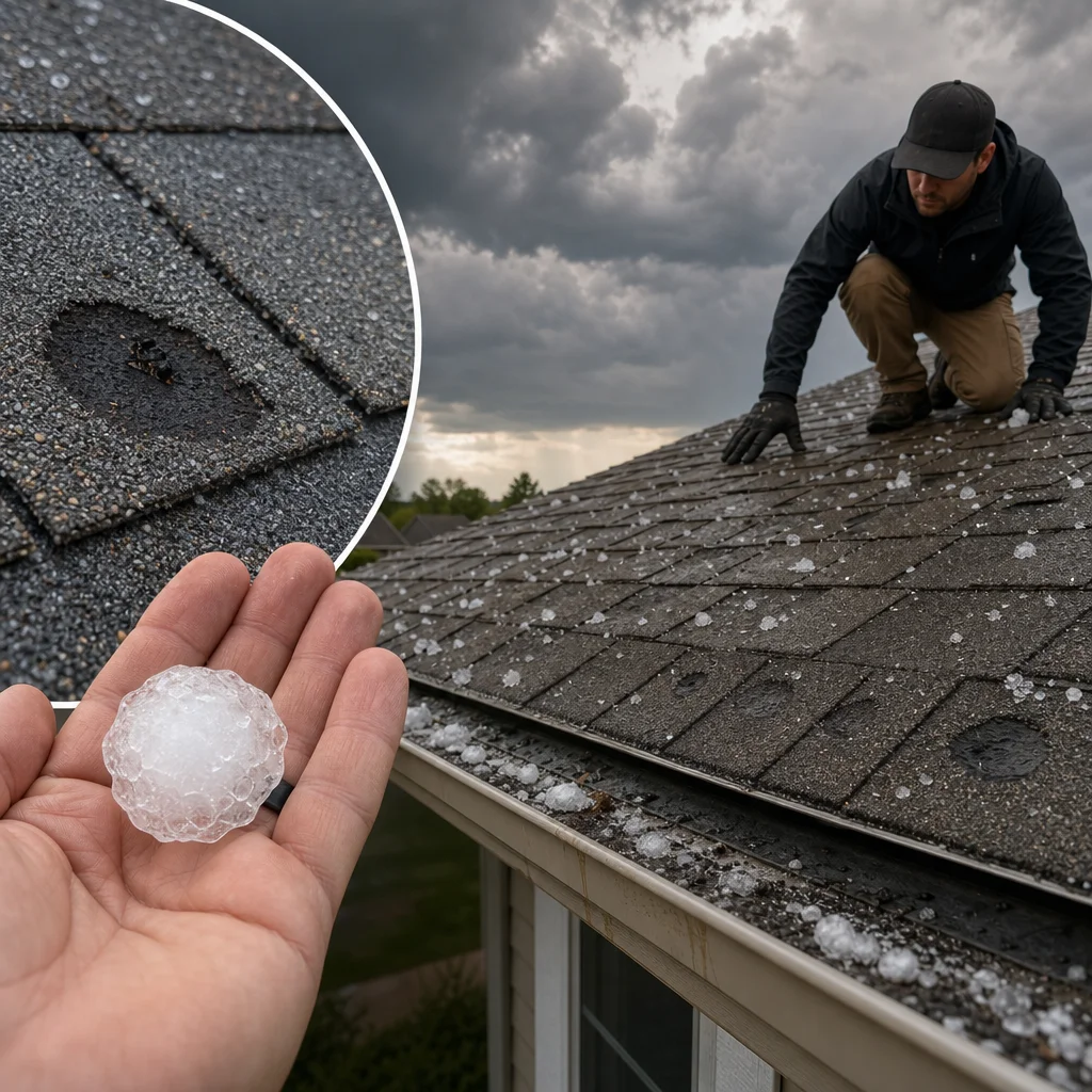 Hail Damage Roof Repair: North Star's Complete Restoration Solution | North Star Roofing -