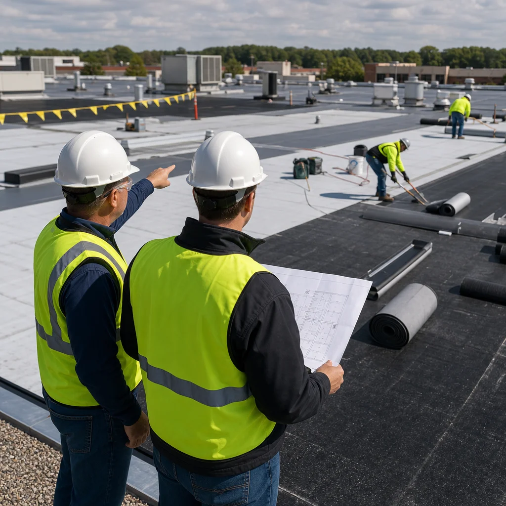 Commercial Roof Replacement in NJ: Complete Guide to Protection and Long-Term Value | North Star Roofing -